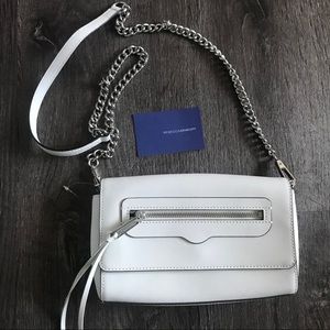 New Rebecca Minkoff white crossbody / Clutch Bag
